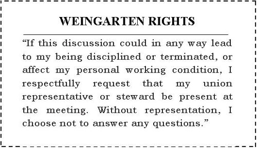 Weingarten Rights